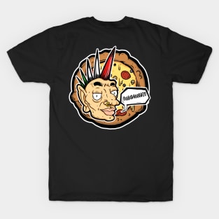 Brooks Vector Pizza Man Design T-Shirt